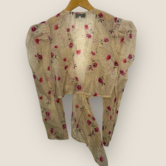 L’Academie REVOLVE | The Lottie Crop Top in Multi Floral | Size S - Picture 12 of 16